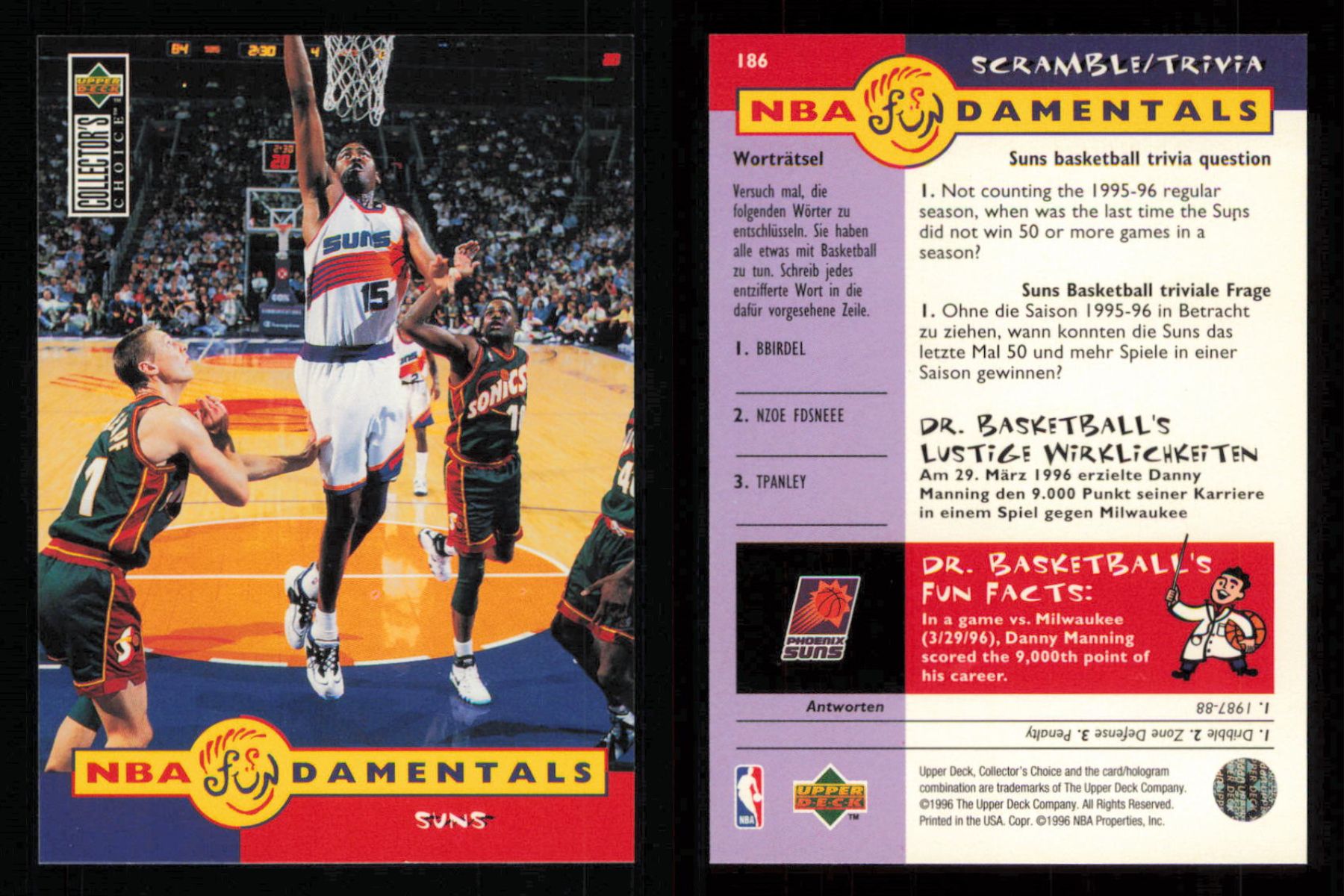 1996 ~ Collector's Choice International German Basketball ~ YOU PICK CARD - Picture 143 of 156
