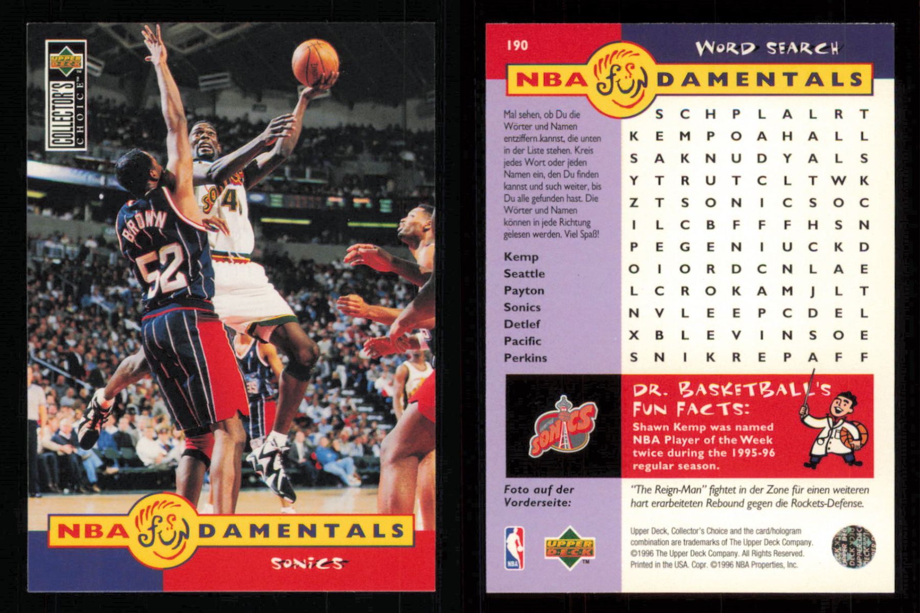 1996 ~ Collector's Choice International German Basketball ~ YOU PICK CARD - Picture 147 of 156