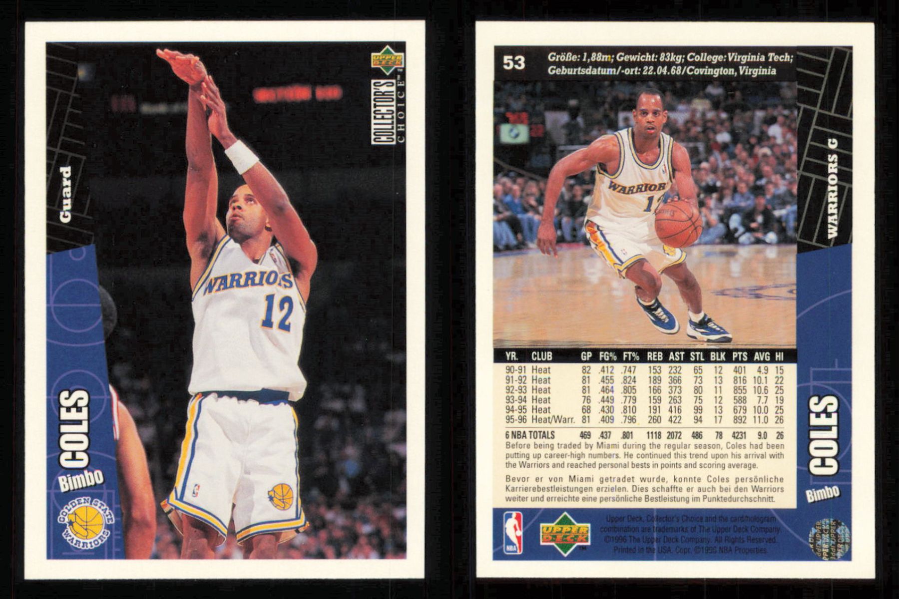 1996 ~ Collector's Choice International German Basketball ~ YOU PICK CARD - Picture 21 of 156