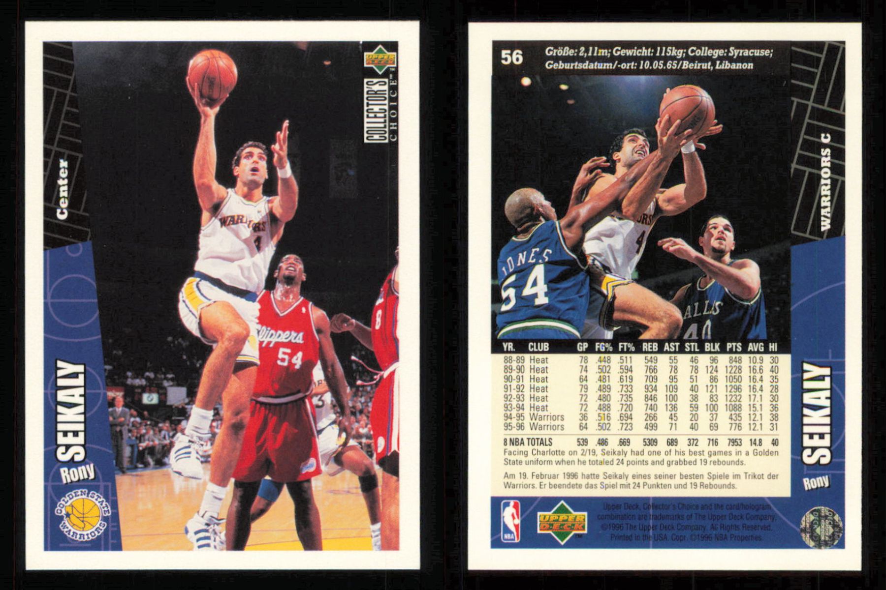 1996 ~ Collector's Choice International German Basketball ~ YOU PICK CARD - Picture 24 of 156