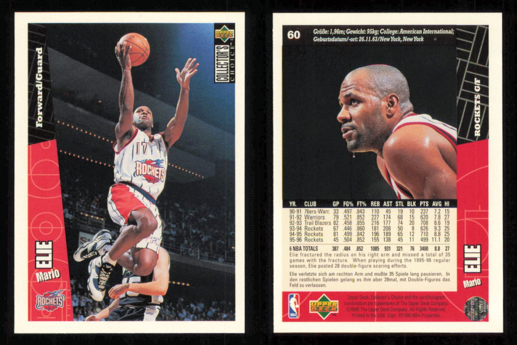 1996 ~ Collector's Choice International German Basketball ~ YOU PICK CARD - Picture 28 of 156