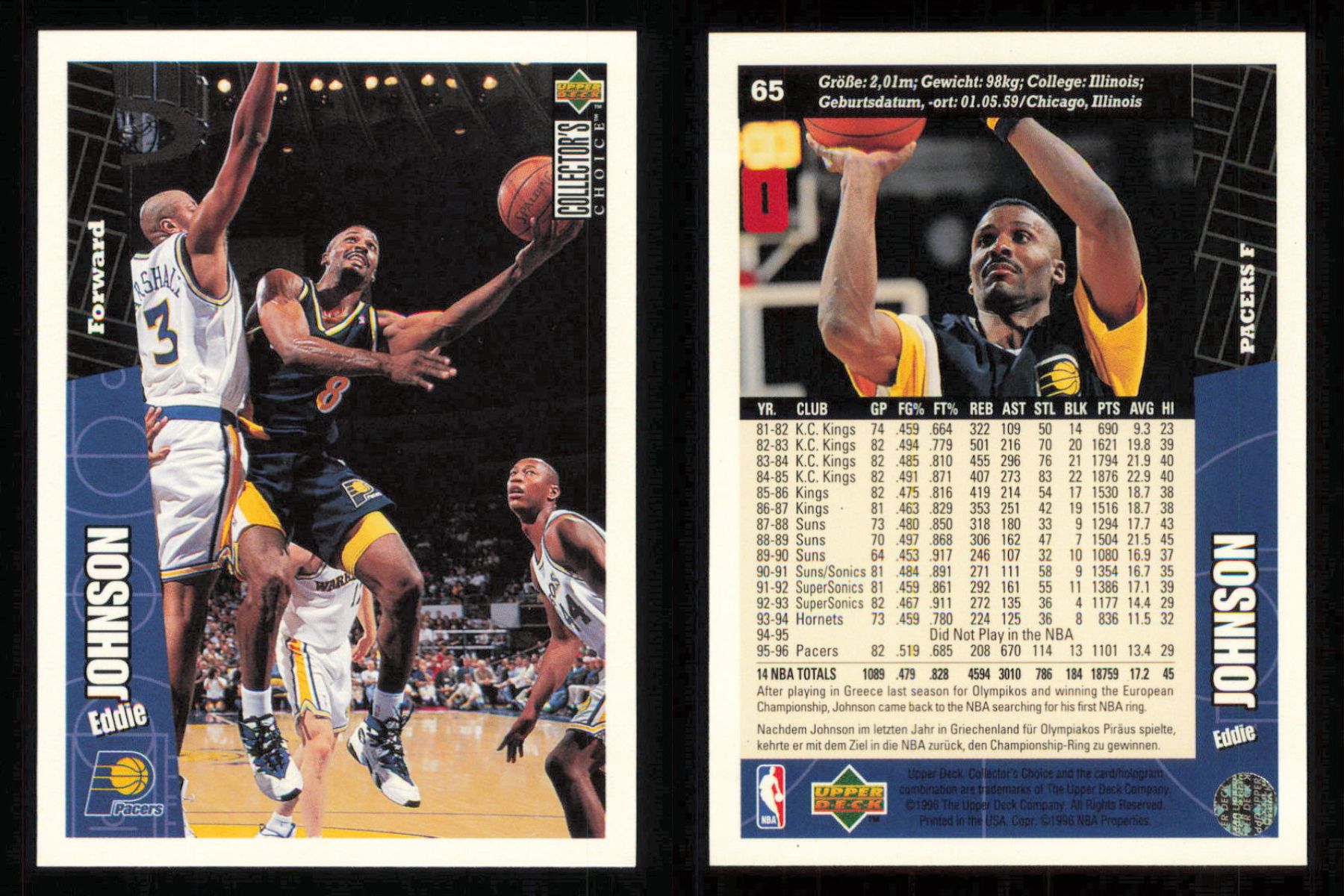 1996 ~ Collector's Choice International German Basketball ~ YOU PICK CARD - Picture 32 of 156