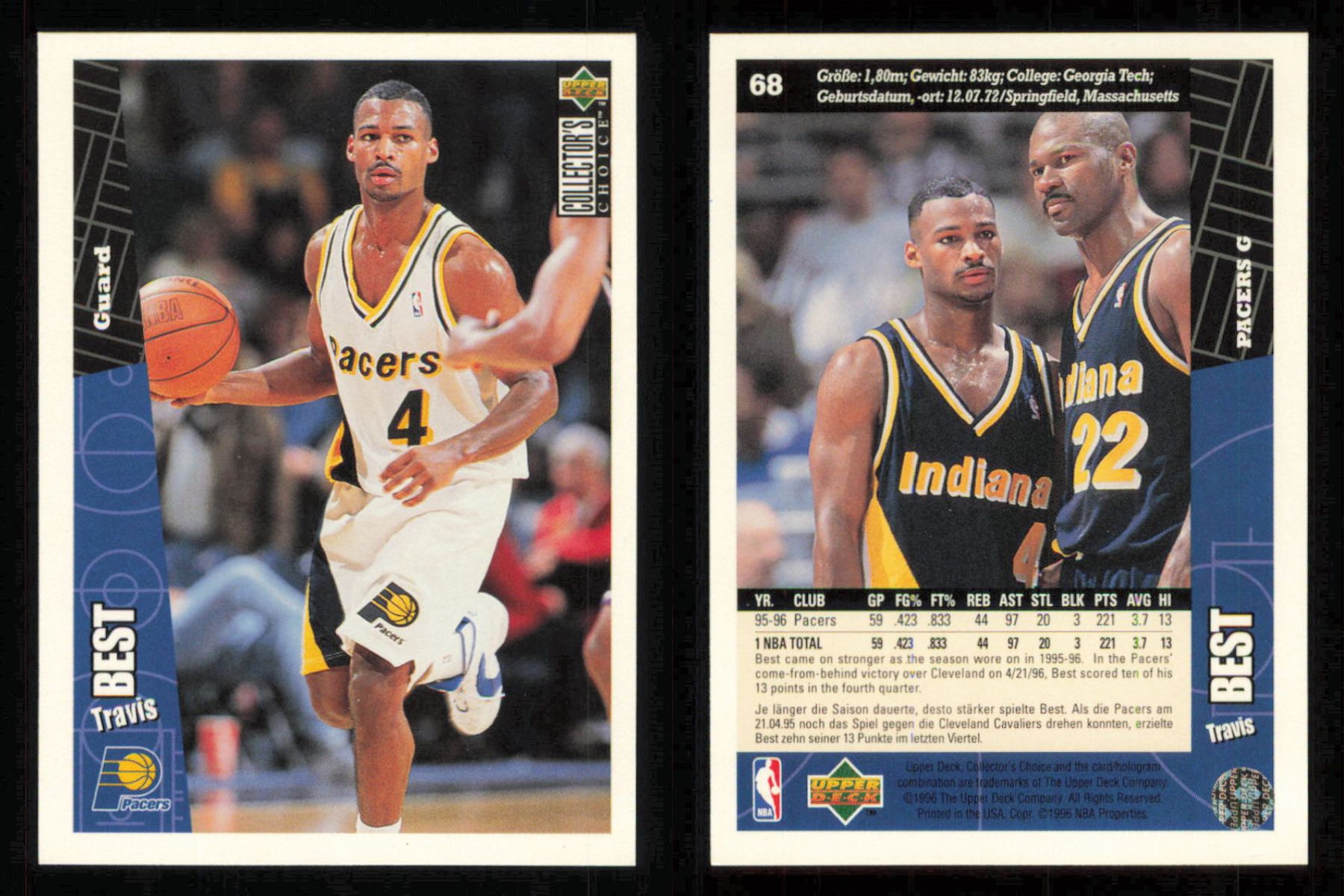 1996 ~ Collector's Choice International German Basketball ~ YOU PICK CARD - Picture 35 of 156