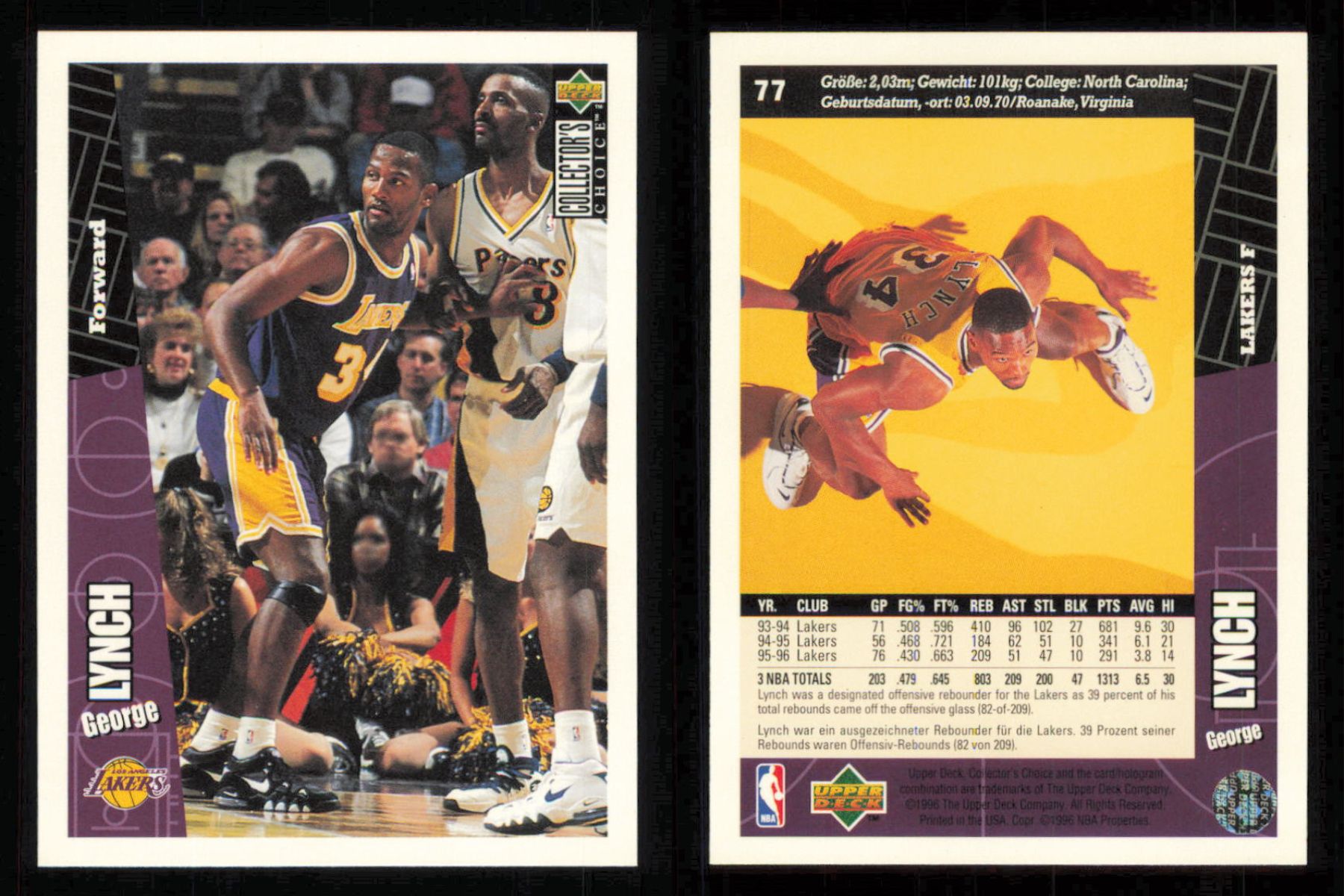 1996 ~ Collector's Choice International German Basketball ~ YOU PICK CARD - Picture 43 of 156