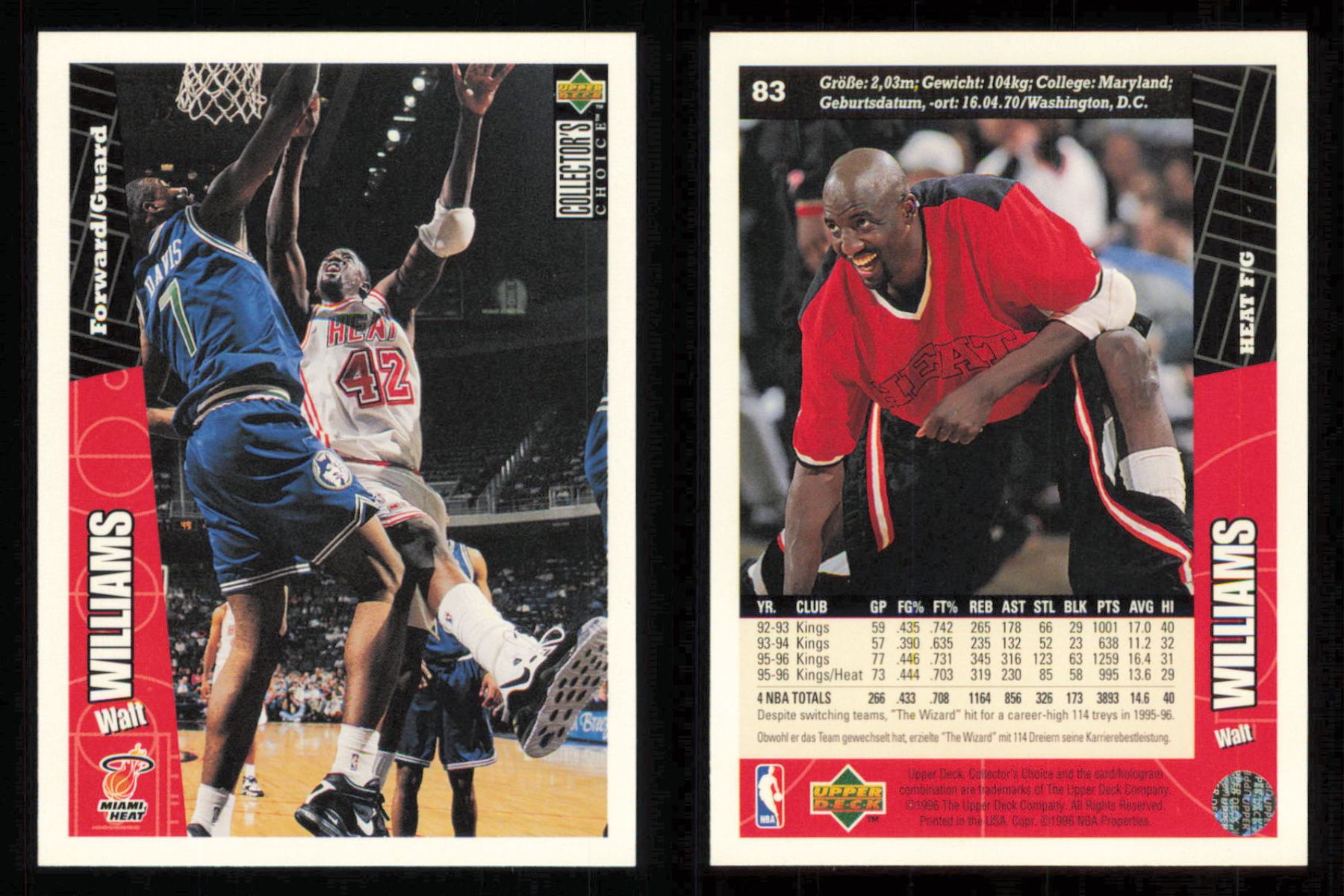 1996 ~ Collector's Choice International German Basketball ~ YOU PICK CARD - Picture 49 of 156