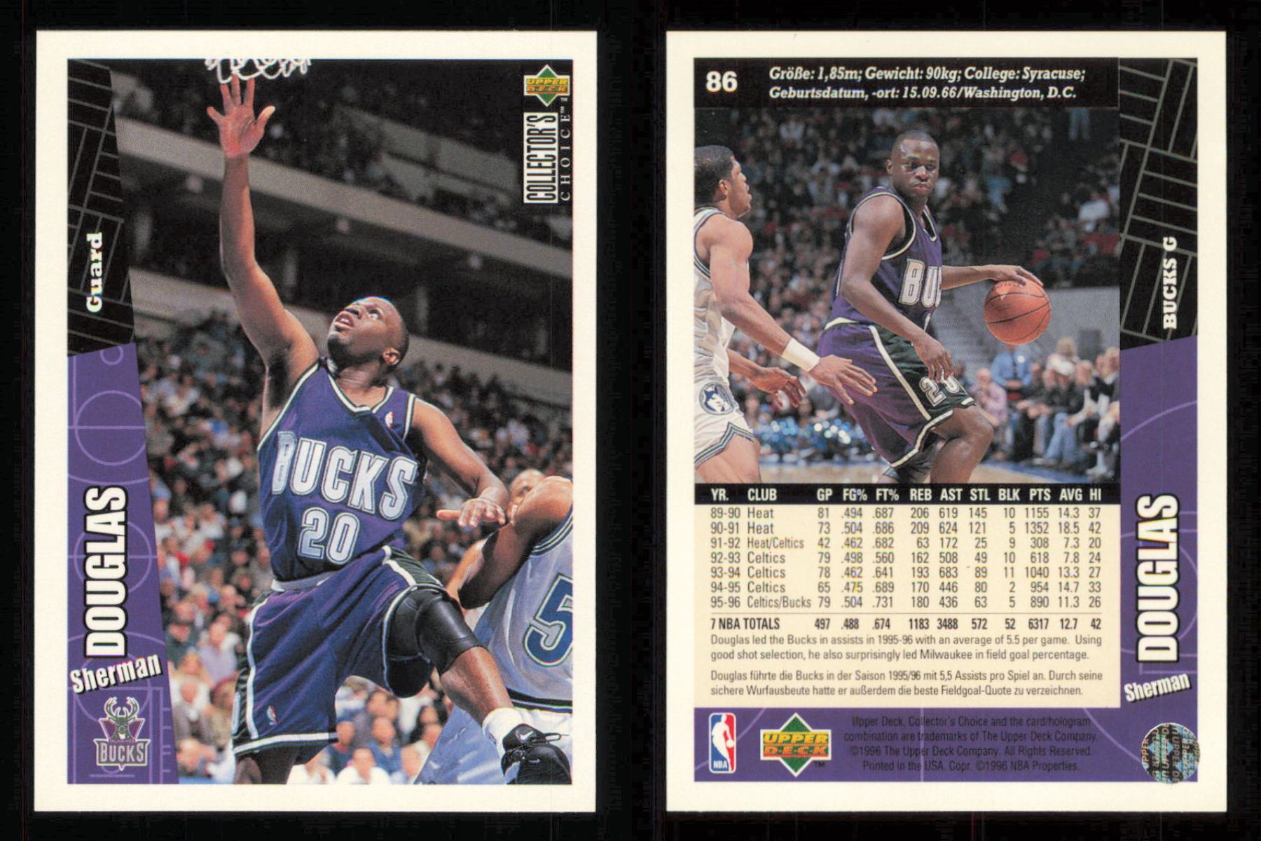 1996 ~ Collector's Choice International German Basketball ~ YOU PICK CARD - Picture 52 of 156