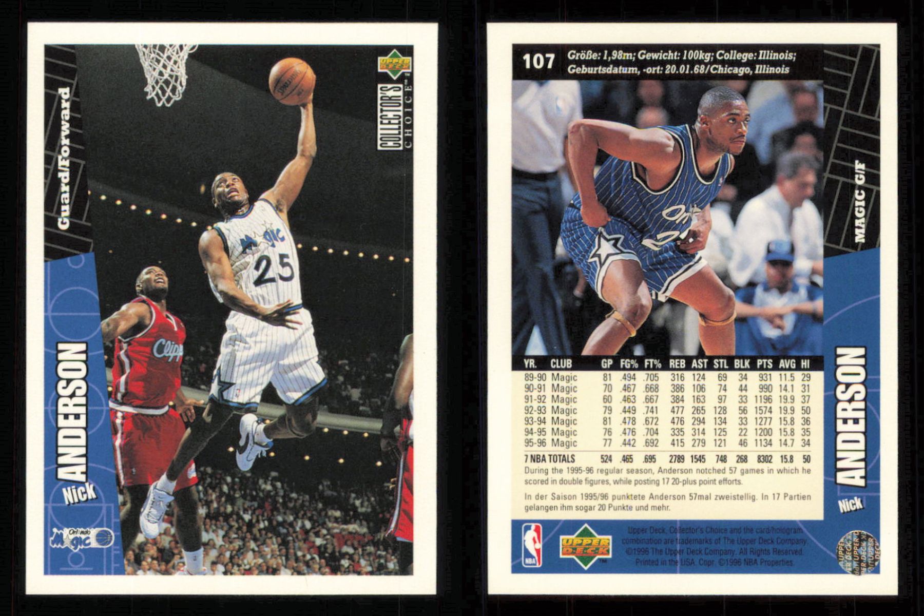 1996 ~ Collector's Choice International German Basketball ~ YOU PICK CARD - Picture 73 of 156