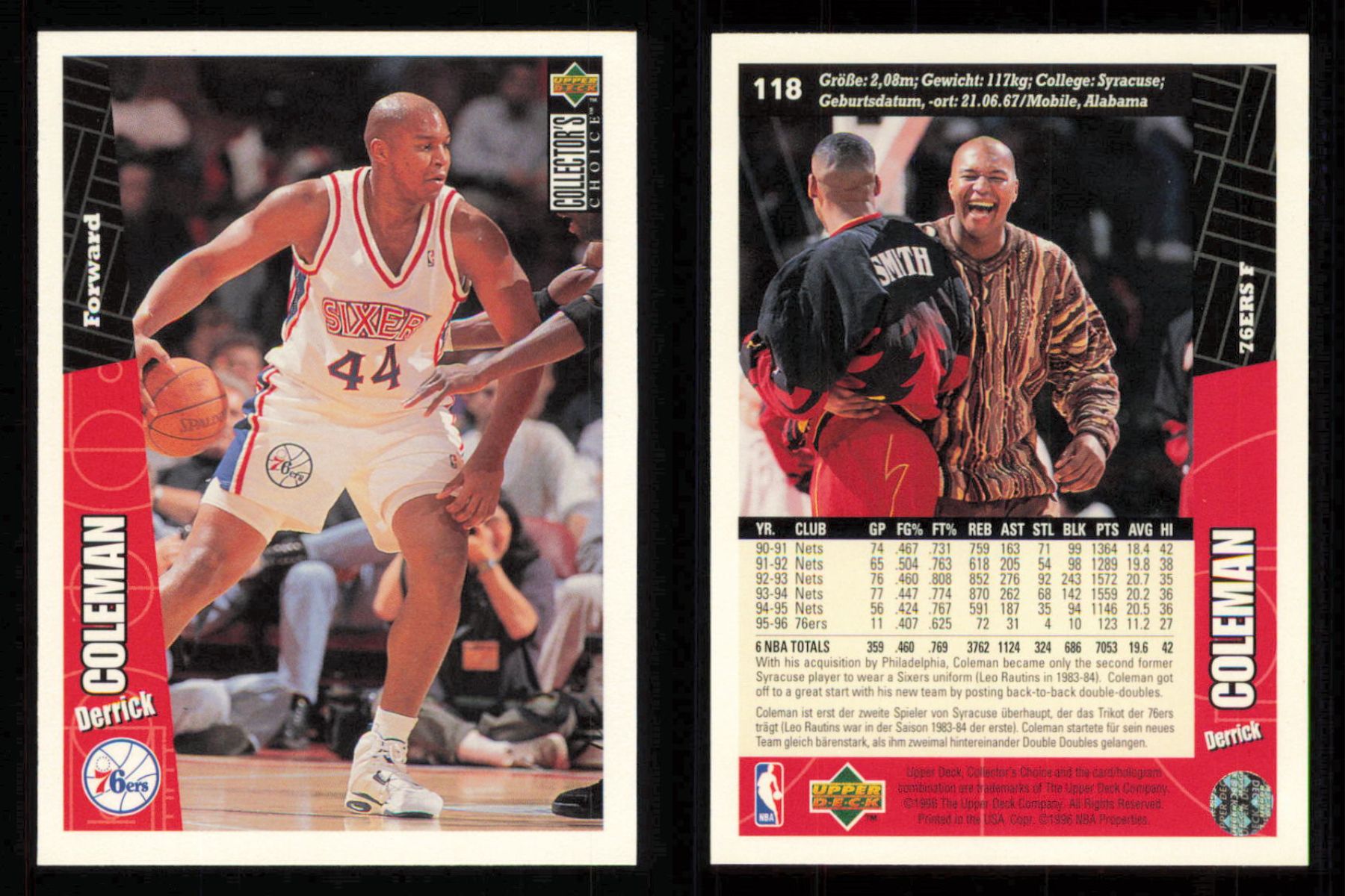 1996 ~ Collector's Choice International German Basketball ~ YOU PICK CARD - Picture 79 of 156