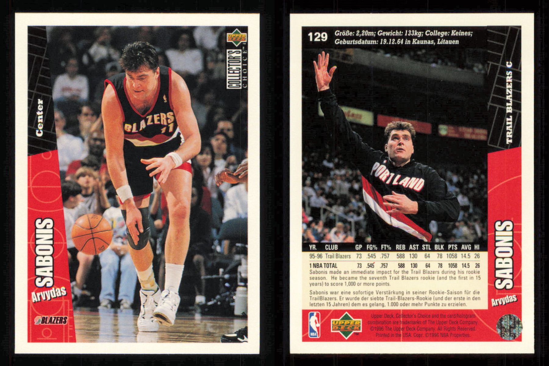 1996 ~ Collector's Choice International German Basketball ~ YOU PICK CARD - Picture 89 of 156