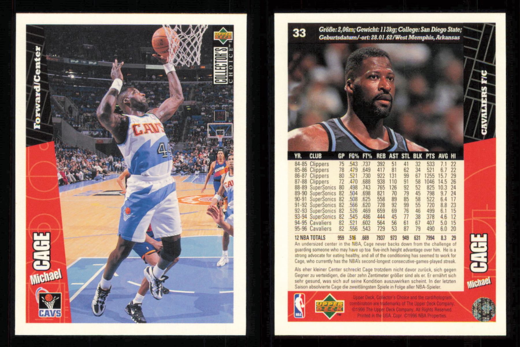 1996 ~ Collector's Choice International German Basketball ~ YOU PICK CARD - Picture 10 of 156