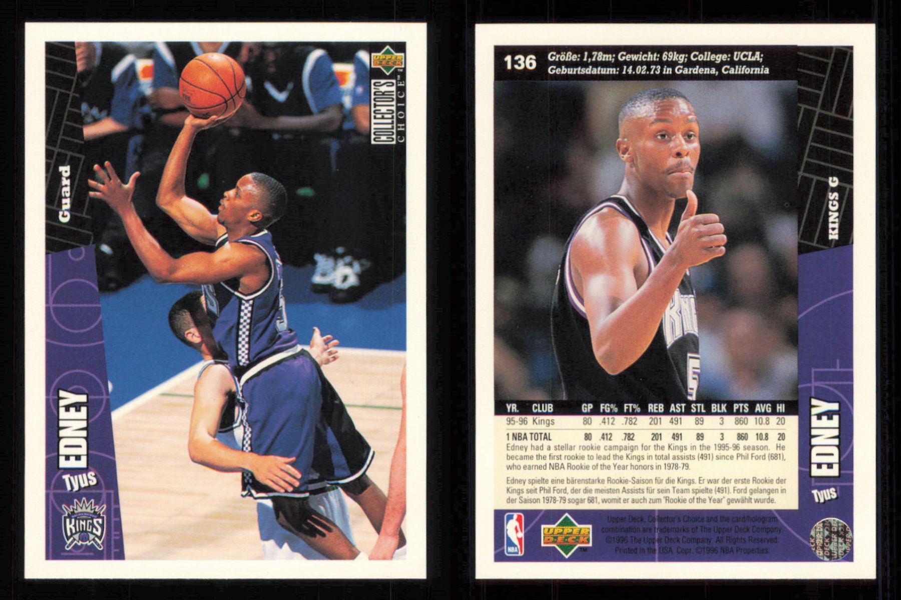 1996 ~ Collector's Choice International German Basketball ~ YOU PICK CARD - Picture 95 of 156