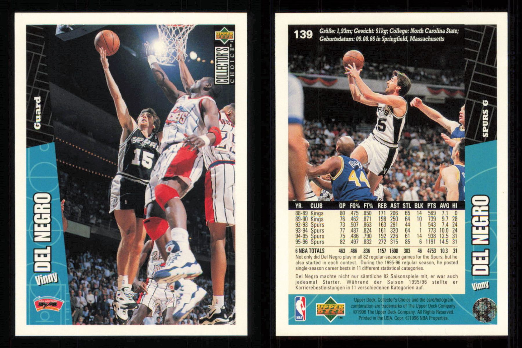 1996 ~ Collector's Choice International German Basketball ~ YOU PICK CARD - Picture 98 of 156