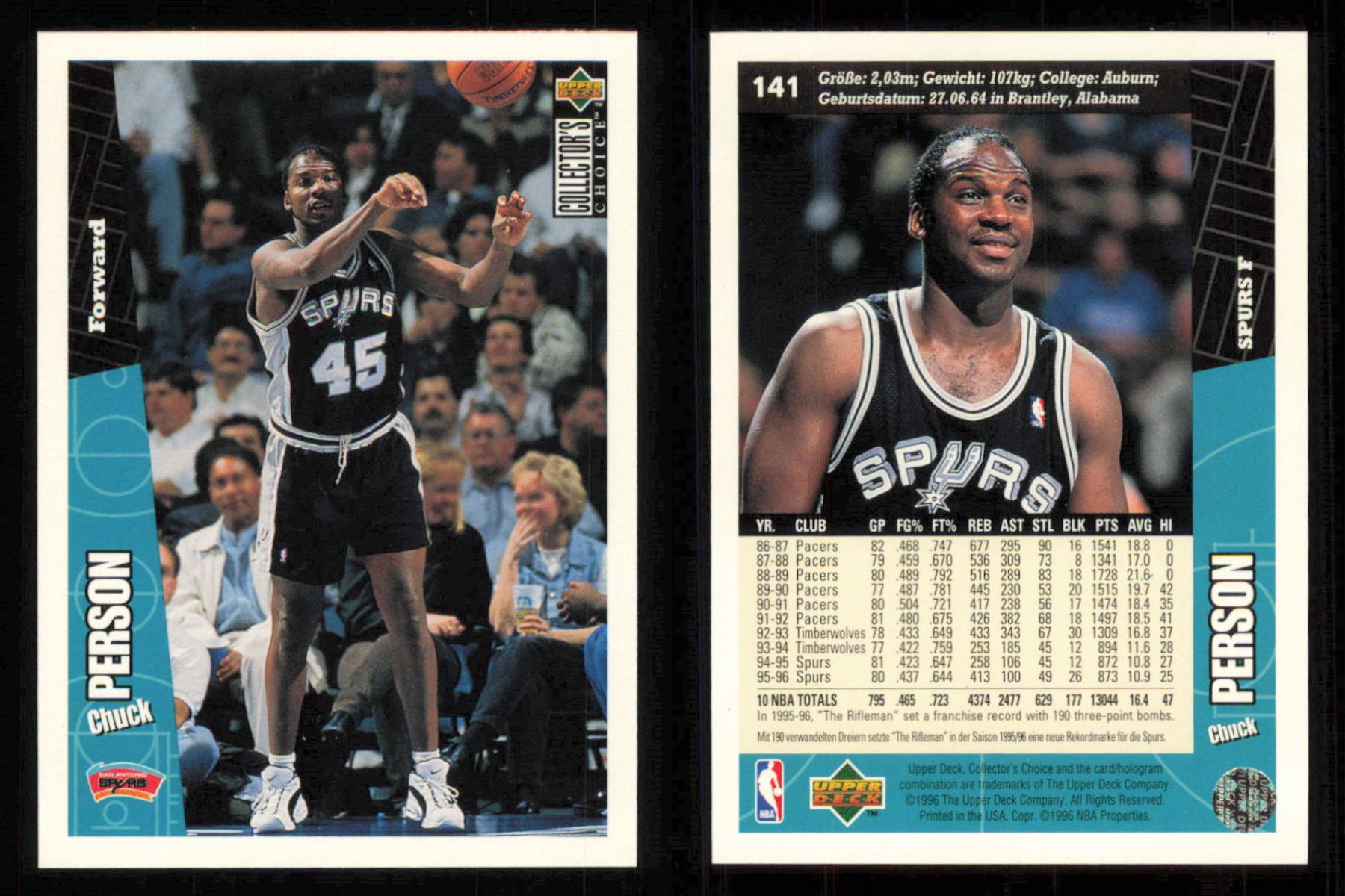 1996 ~ Collector's Choice International German Basketball ~ YOU PICK CARD - Picture 100 of 156